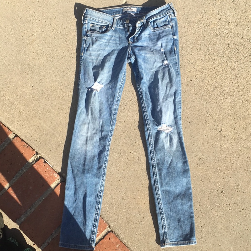 Skinny Distressed Hollister Jeans